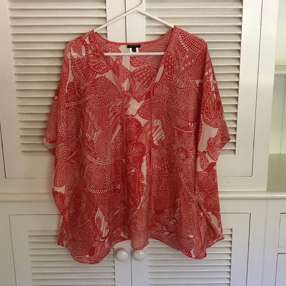 Talbots Silk Blouse Size S/M